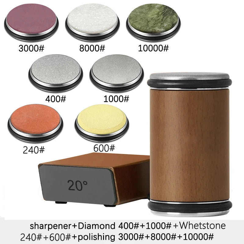 Premium - 7 Stone Rolling Knife Sharpening System