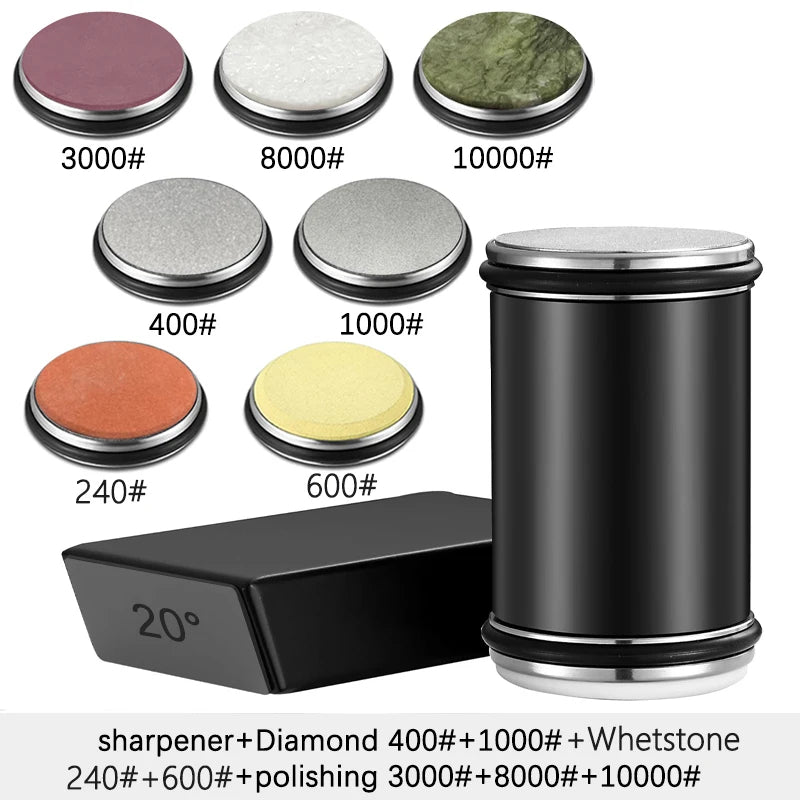 Premium - 7 Stone Rolling Knife Sharpening System
