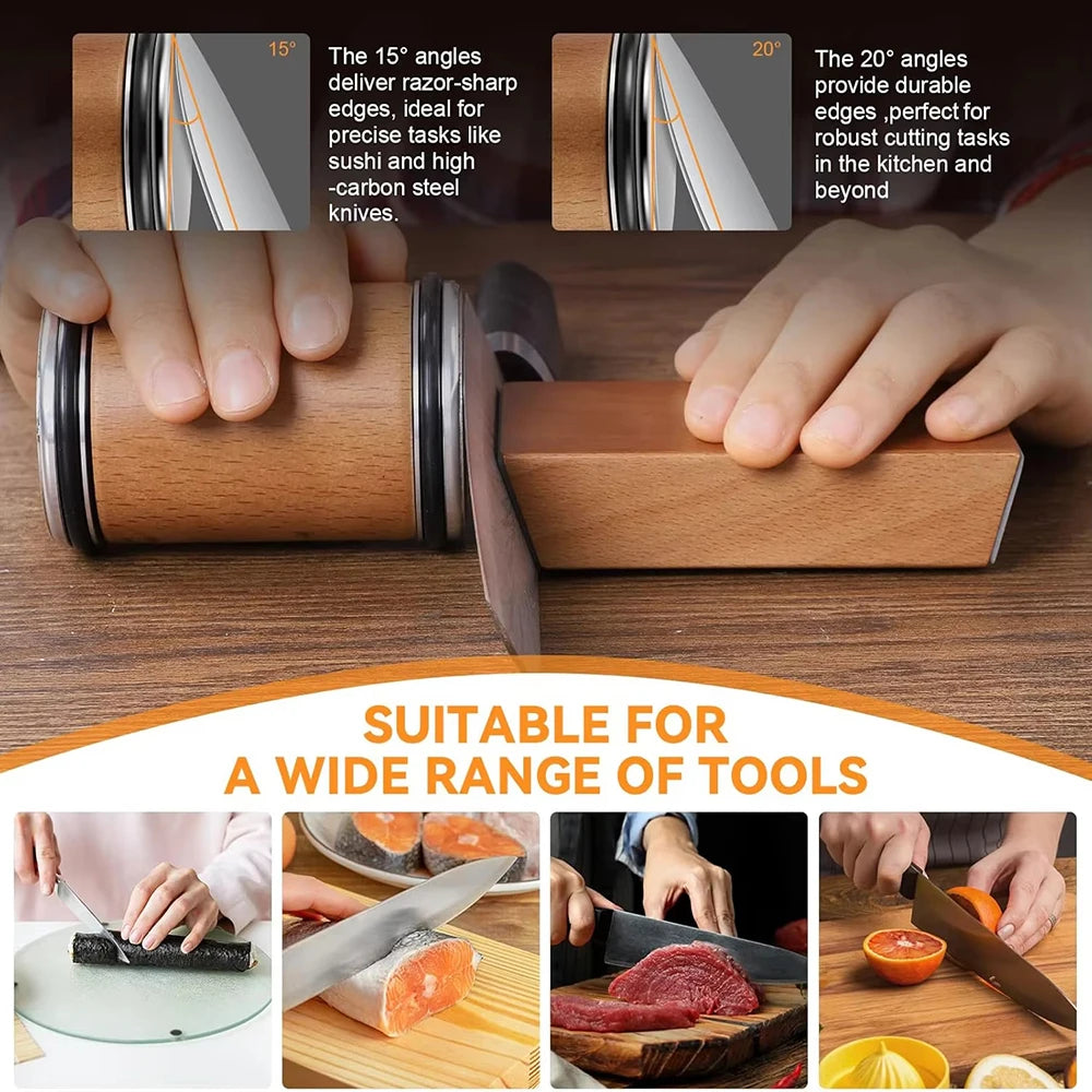 Premium - 7 Stone Rolling Knife Sharpening System