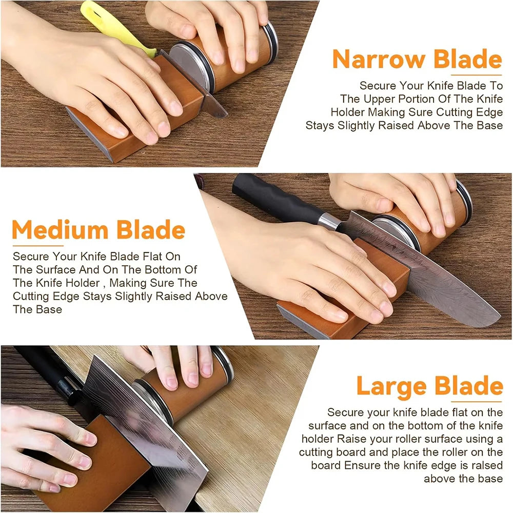 Premium - 7 Stone Rolling Knife Sharpening System